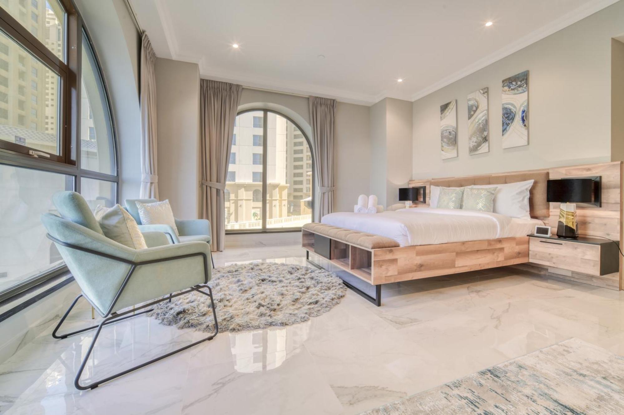 New! Sea View Luxurious 4 Bedroom Duplex Dubai Buitenkant foto