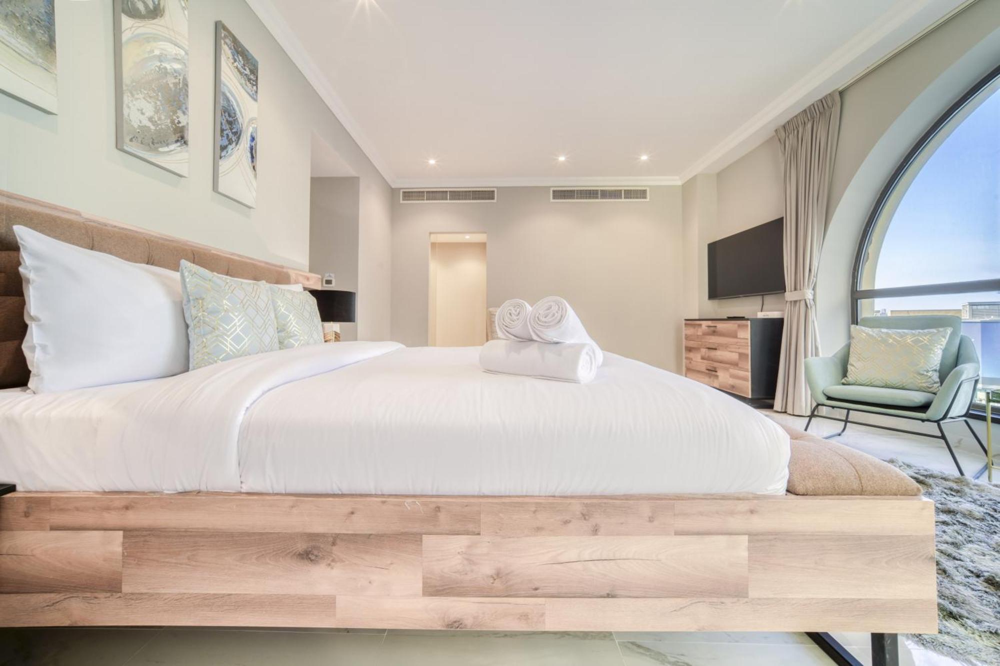 New! Sea View Luxurious 4 Bedroom Duplex Dubai Buitenkant foto