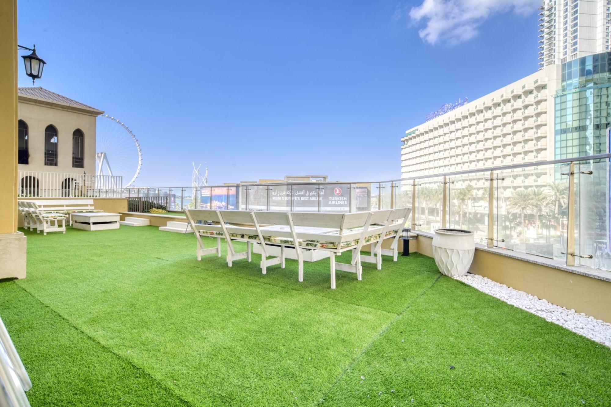 New! Sea View Luxurious 4 Bedroom Duplex Dubai Buitenkant foto